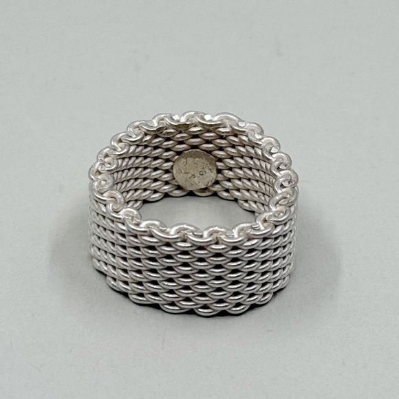 sterling silver Somerset band ring - GM23 - Picture 5 of 5